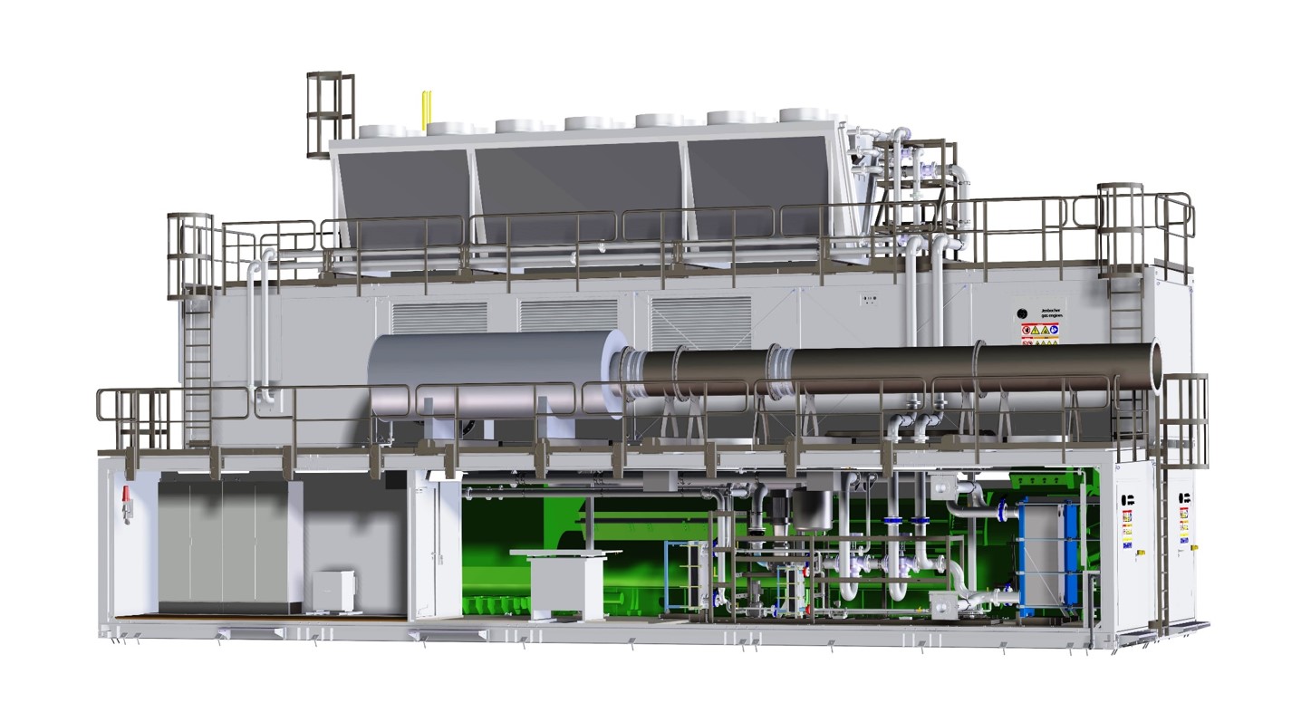 Jenbacher JMC 416 Containers Jenbacher JMC 416 Containers